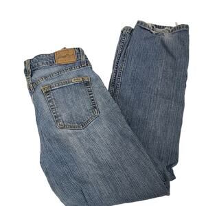 Levi Strauss Signature Jeans Womens 8 Stretch Mid Rise Bootcut Blue Denim Rodeo